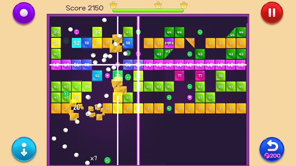 Jewel Bricks Breaker v1.0.40 MOD APK (Damage Multiplier)