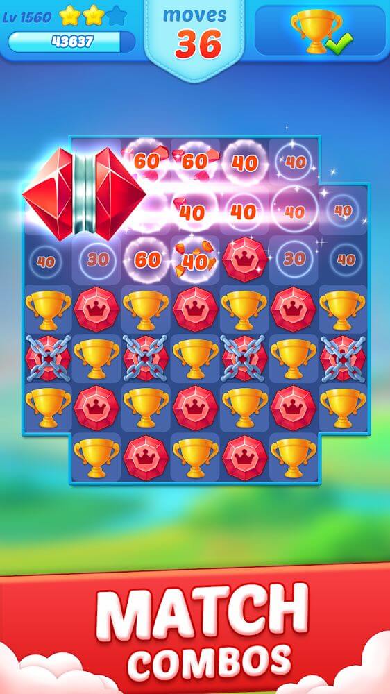 Jewel Crush v6.0.8 MOD APK (Unlimited Coins)