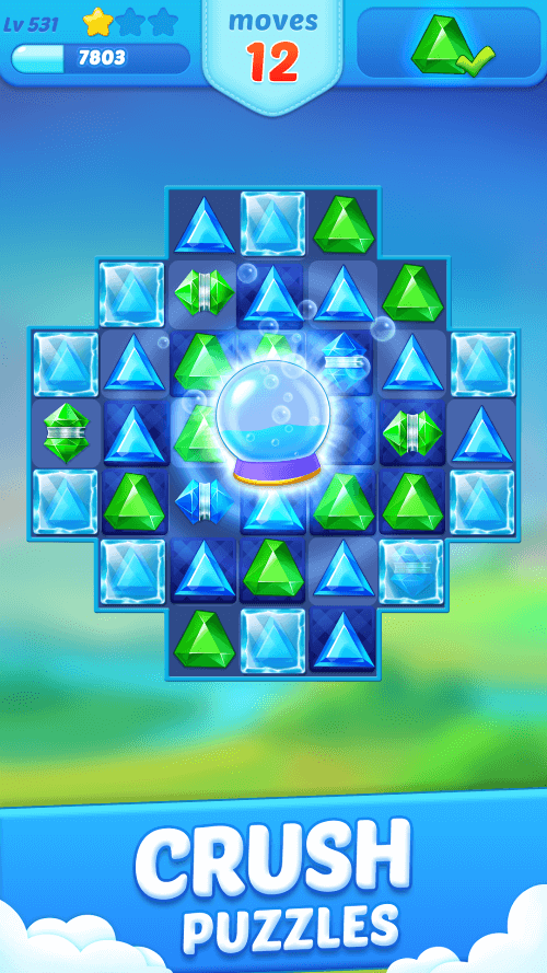 Jewel Crush v6.1.2 MOD APK (Unlimited Coins)