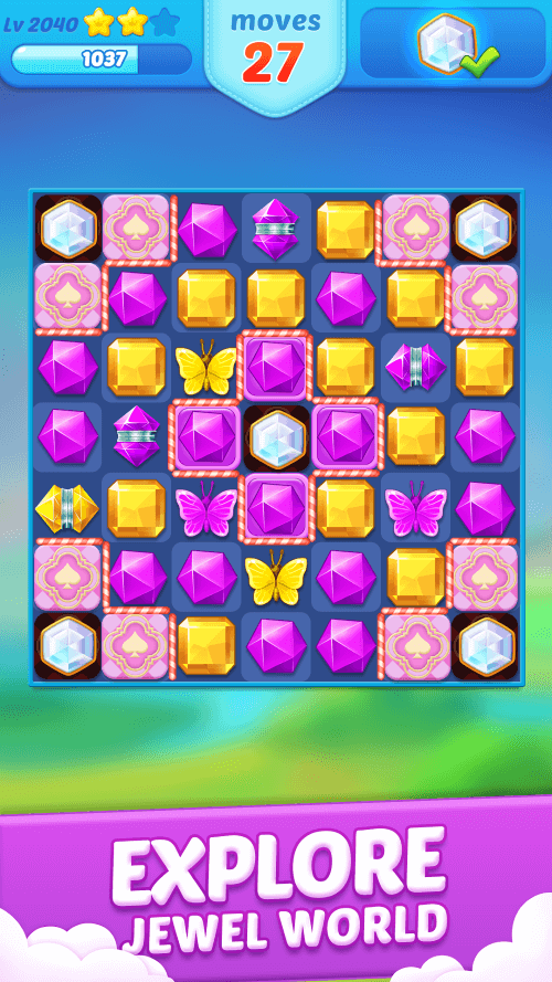 Jewel Crush v6.1.2 MOD APK (Unlimited Coins)