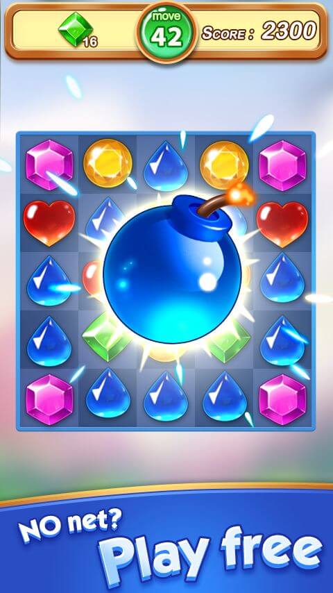 Jewel & Gem Blast v2.7.2 MOD APK (Unlimited Money)