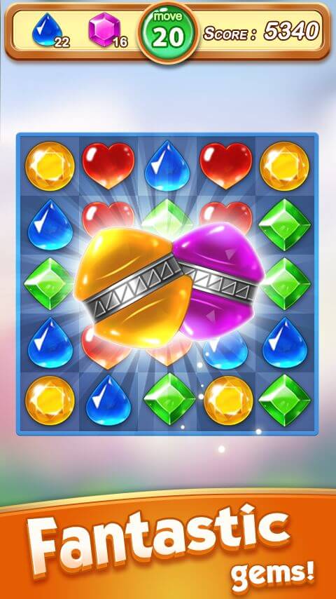 Jewel & Gem Blast v2.7.2 MOD APK (Unlimited Money)