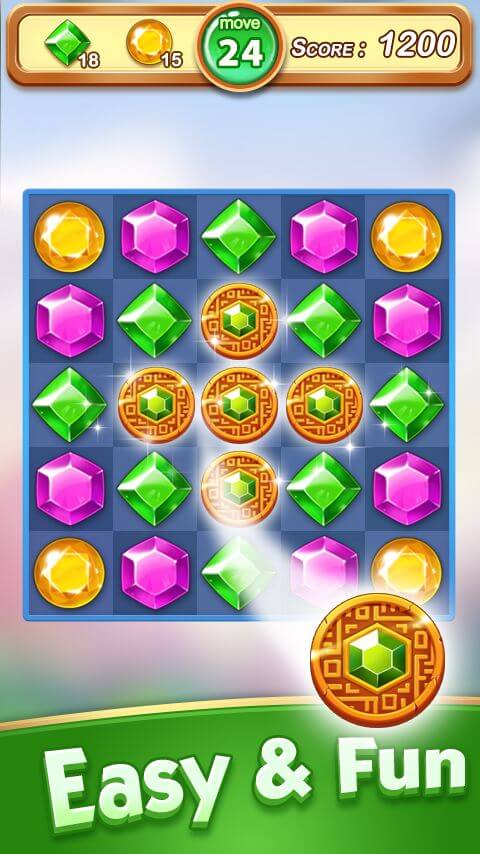 Jewel & Gem Blast v2.7.2 MOD APK (Unlimited Money)