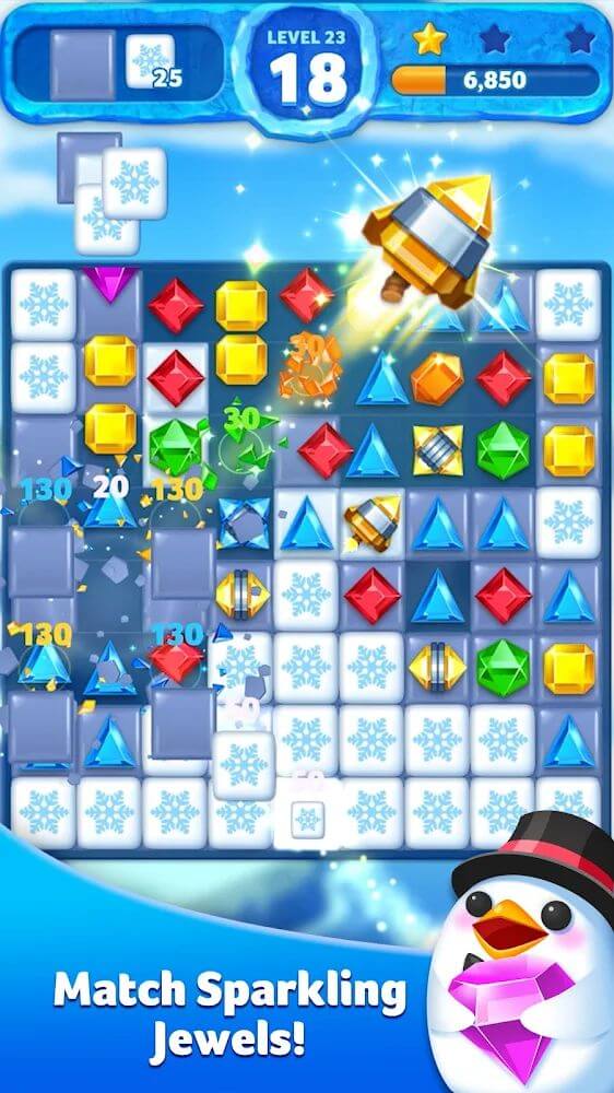 Jewel Ice Mania: Match 3 Puzzle v24.0603.00 MOD APK (Auto Win)