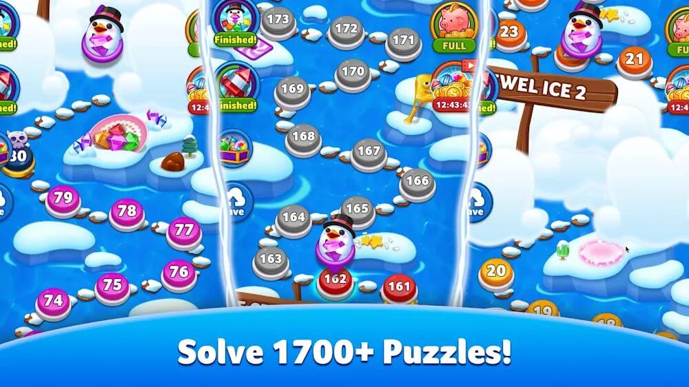 Jewel Ice Mania: Match 3 Puzzle v24.0603.00 MOD APK (Auto Win)