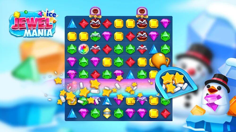 Jewel Ice Mania: Match 3 Puzzle v24.0603.00 MOD APK (Auto Win)