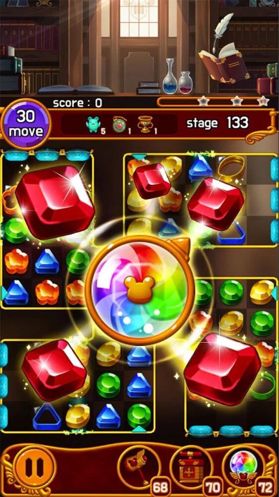 Jewel Magic Castle v1.28.0 MOD APK (Auto Win)