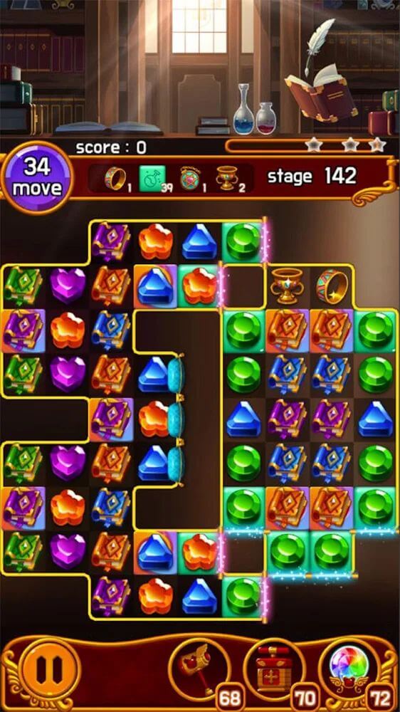 Jewel Magic Castle v1.28.0 MOD APK (Auto Win)