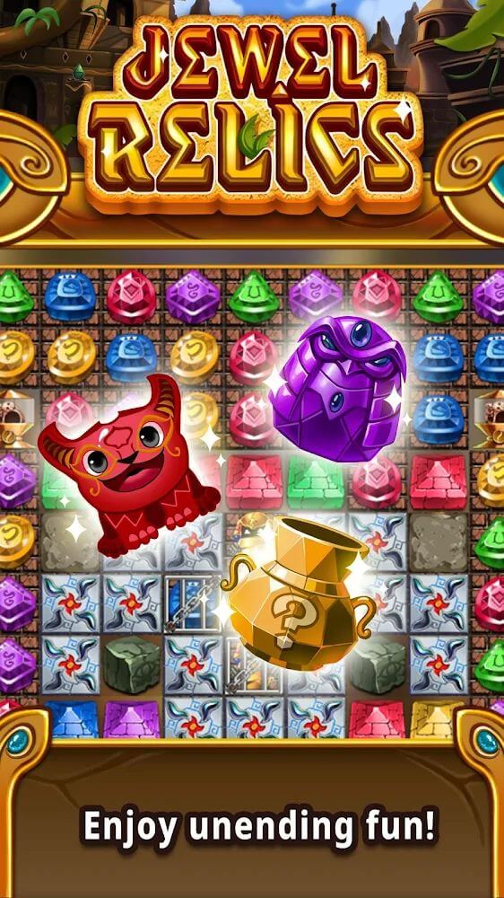 Jewel Relics v1.40.0 MOD APK (Auto Win)