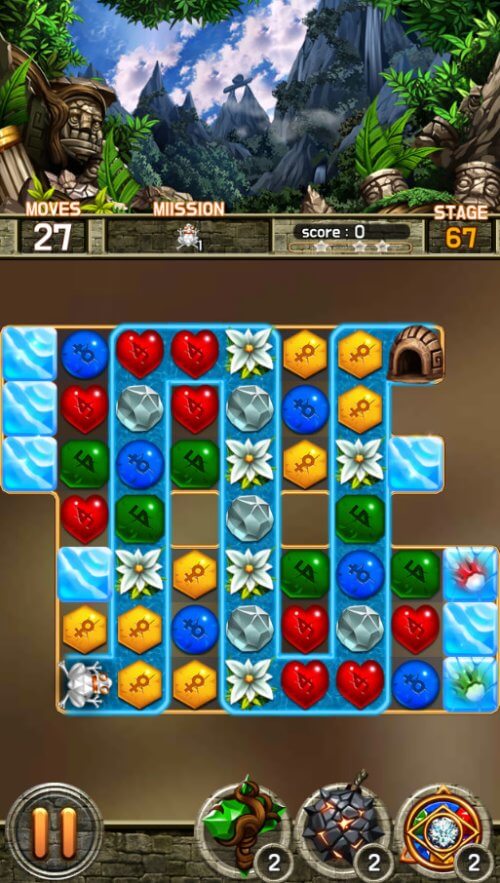 Jewel Temple Island v1.17.3 MOD APK (Auto Win)