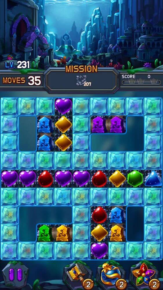 Jewel Water World v1.36.2 MOD APK (Auto Win)