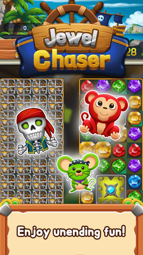 Jewel chaser v1.35.0 MOD APK (Auto Win)