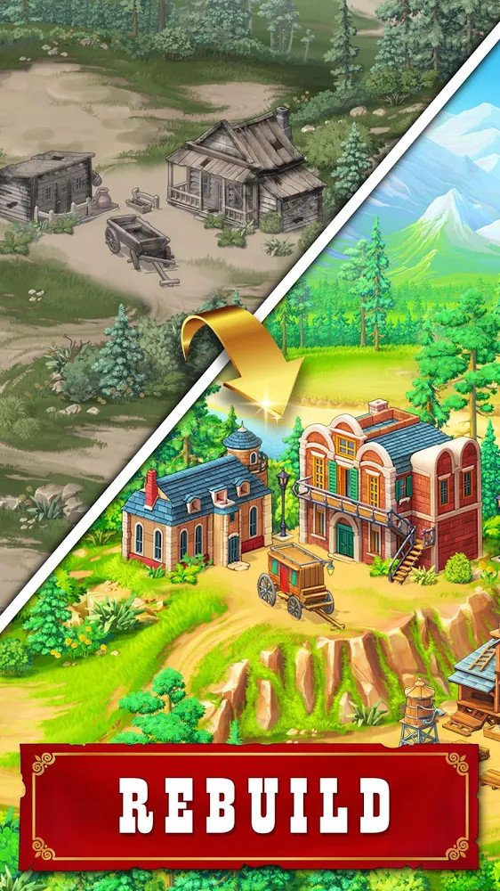 Jewels of the Wild West v1.19.1900 MOD APK (Unlimited Money)