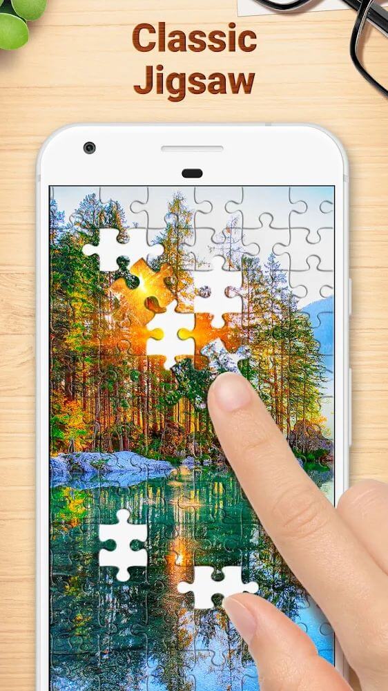 Jigsaw Puzzles v3.5.0 MOD APK (Unlimited Coins, Hint)