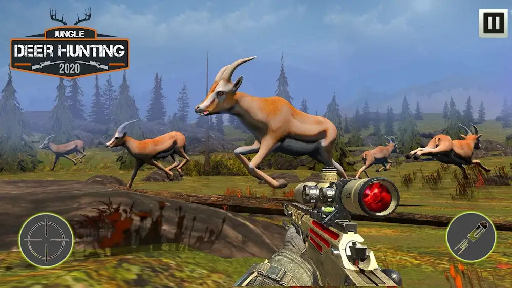 Jungle Deer Hunting Simulator v3.0.9 MOD APK (High Gold Reward)