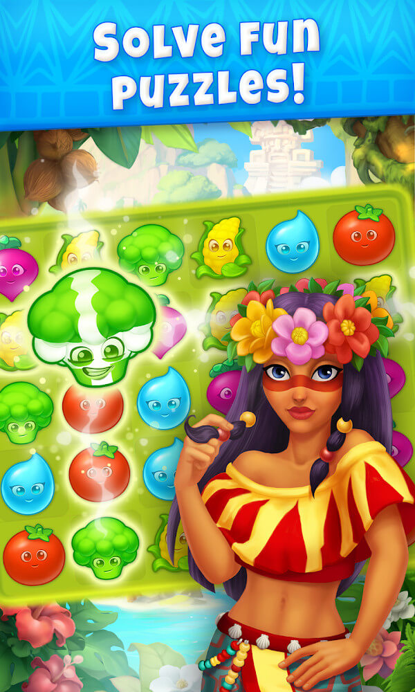 JungleMix Match-3 v0.146 MOD APK (Unlimited Money)