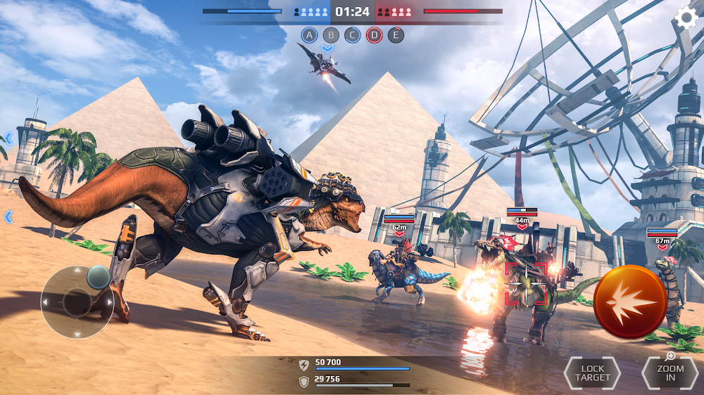 Jurassic Monster World v0.15.2 MOD APK + OBB (Unlimited Ammo)