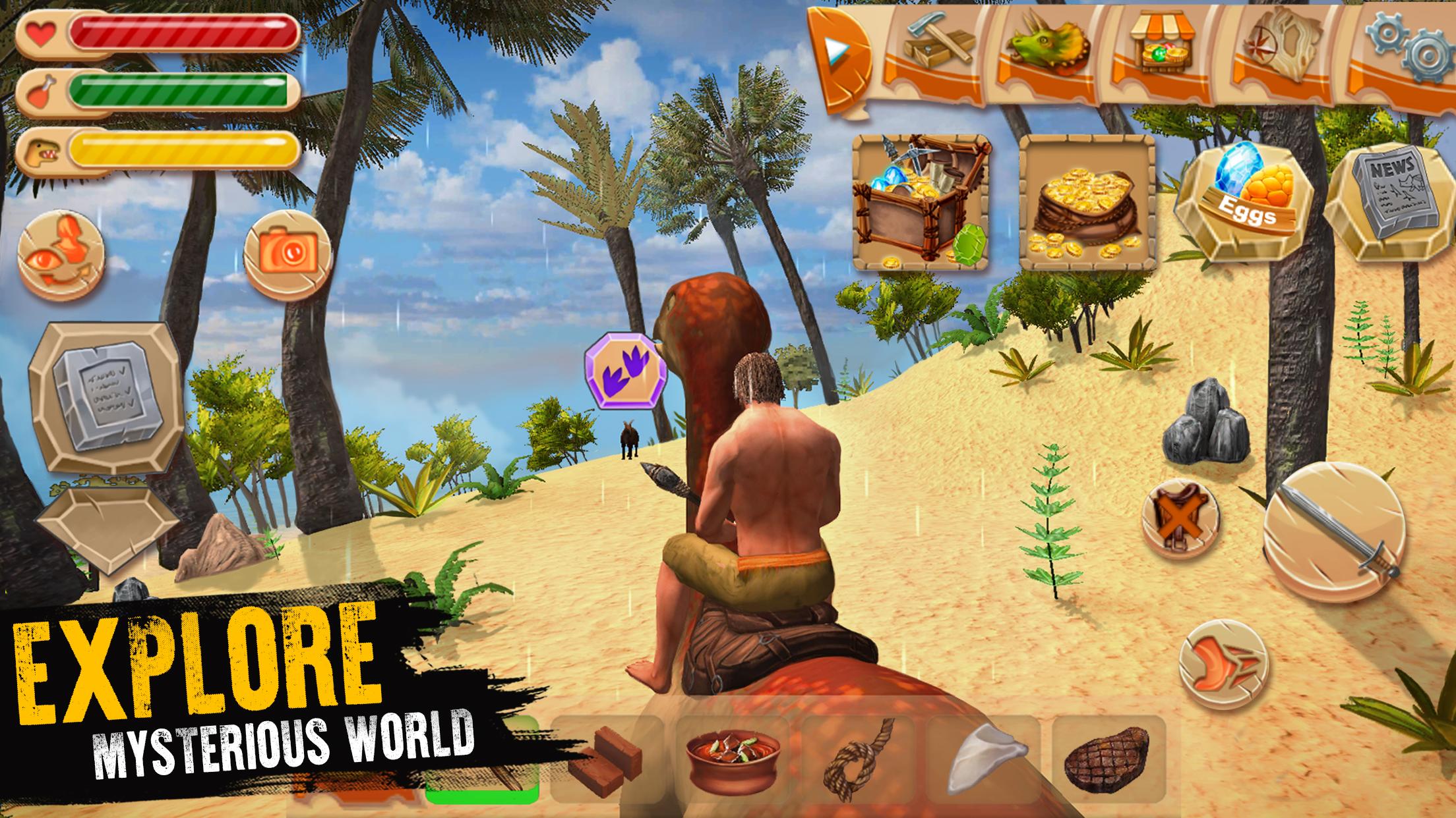 Jurassic Survival Island MOD APK 10.5 (Unlimited Gold Coins)