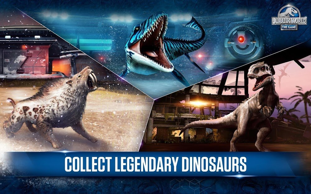 Jurassic World: The Game v1.56.6 MOD APK (Free Shopping/VIP)