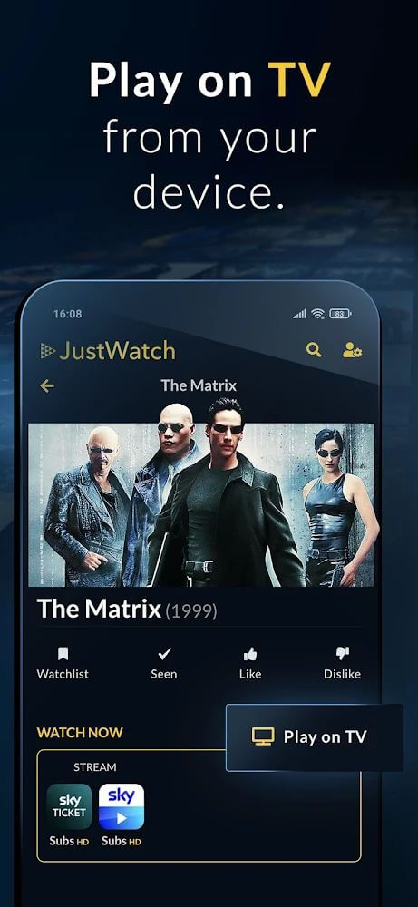 JustWatch v24.14.1 MOD APK (Pro Unlocked)