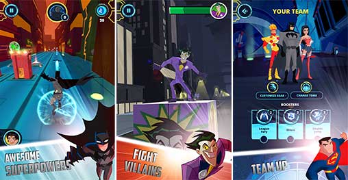 Justice League Action Run 2.08 Apk + Mod + Data for Android