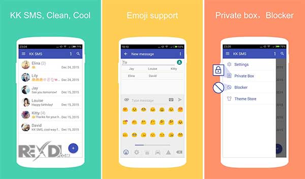 KK SMS – Cool, Powerful SMS 3.18 Apk for Android