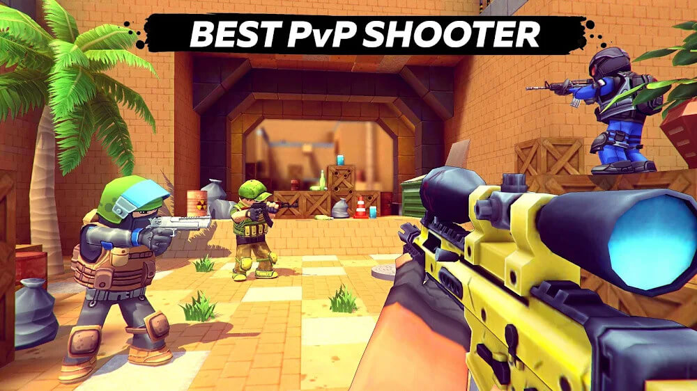 KUBOOM 3D v7.52 MOD APK (Mega Menu, Unlocked, Ammo)