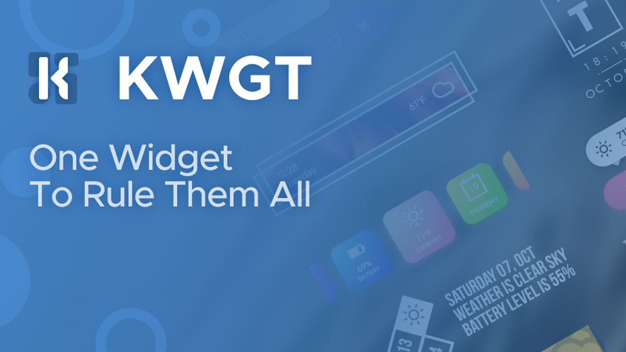 KWGT Kustom Widget Maker MOD APK 3.70 (Pro Unlocked)