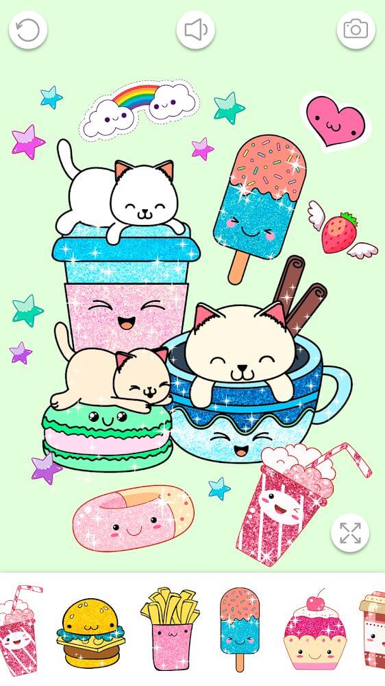 Kawaii Coloring Book Glitter v1.4.1.3 MOD APK (No ADS)