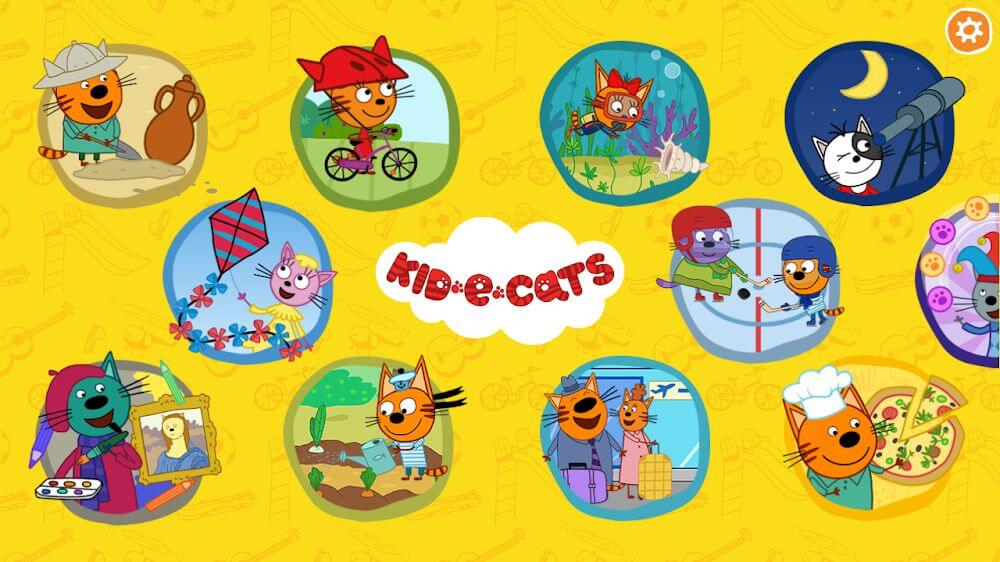 Kid-E-Cats. Educational Games v8.8 MOD APK (Unlocked)