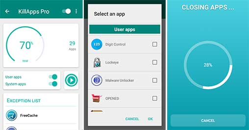 KillApps PRO: Close all apps running 1.22.2 Apk Mod (Unlocked) Android