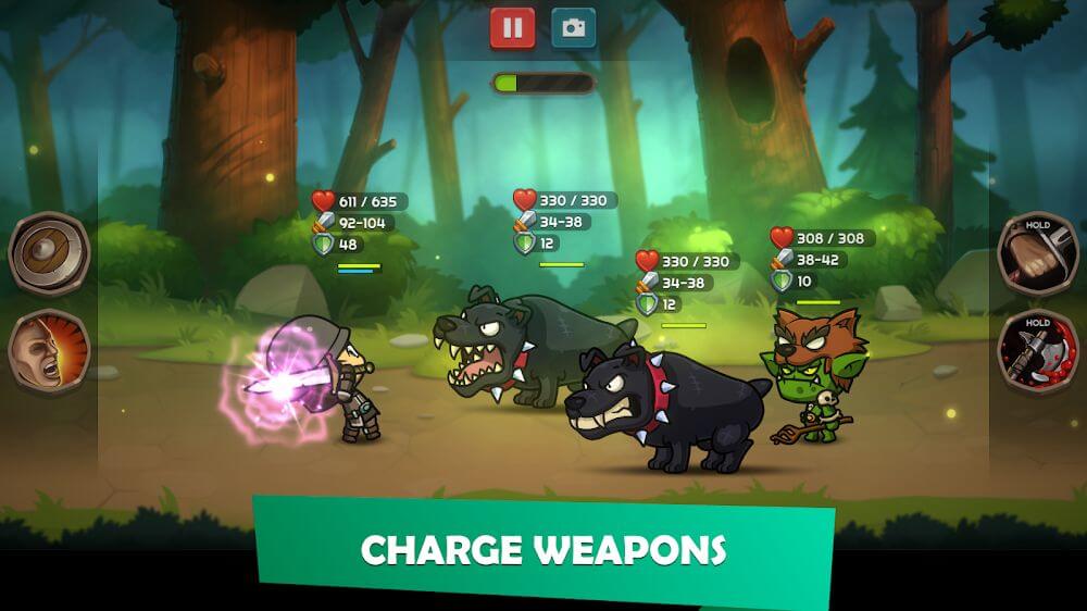 Kinda Heroes v2.50 MOD APK (Free Shopping, Unlocked Heroes)