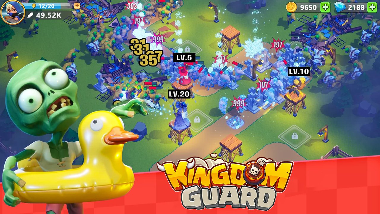 Kingdom Guard MOD APK 1.0.457 (Weak Waves/One Hit)