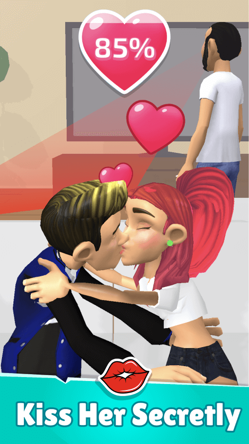 Kiss in Public: Sneaky Date v1.4.8 MOD APK (Free Rewards)