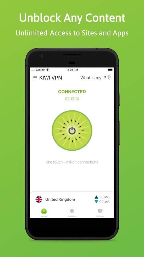 Kiwi VPN v33 MOD APK (Premium Unlocked)