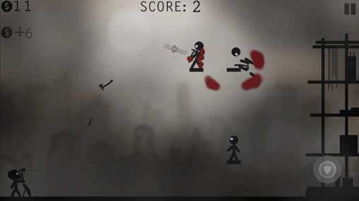 Knife Attacks Stickman Battle 1.4.0 Apk + Mod (Money) for Android