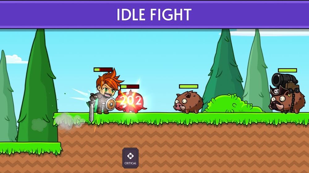 Knight Hero Adventure v2.0.9 MOD APK (Skill Point, God Mode, One Hit)