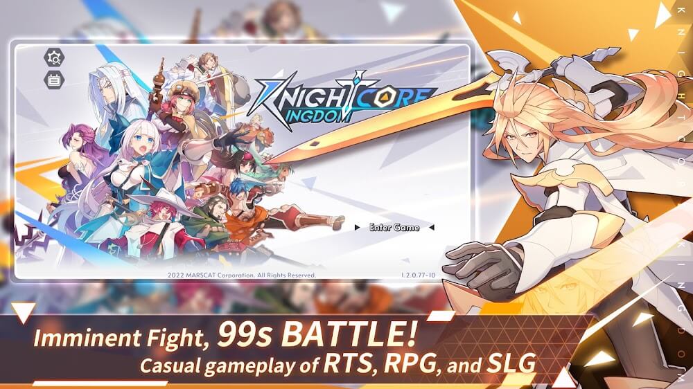 Knightcore Kingdom v1.7.4 MOD APK (Mega Menu)