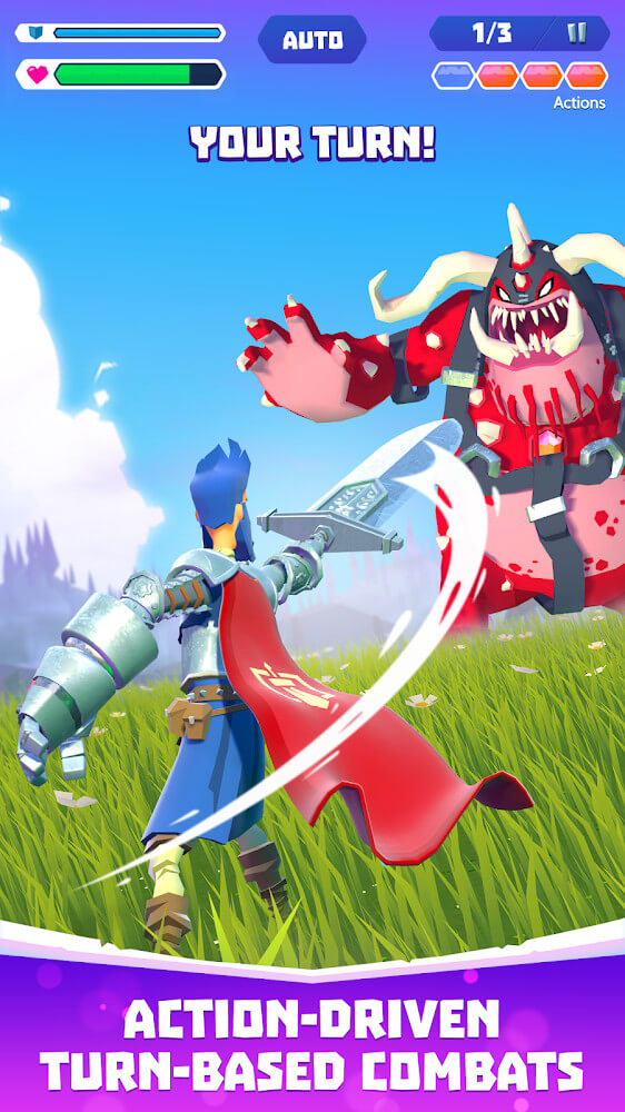 Knighthood v2.0.3 MOD APK + OBB (Always Your Turn/One Hit)