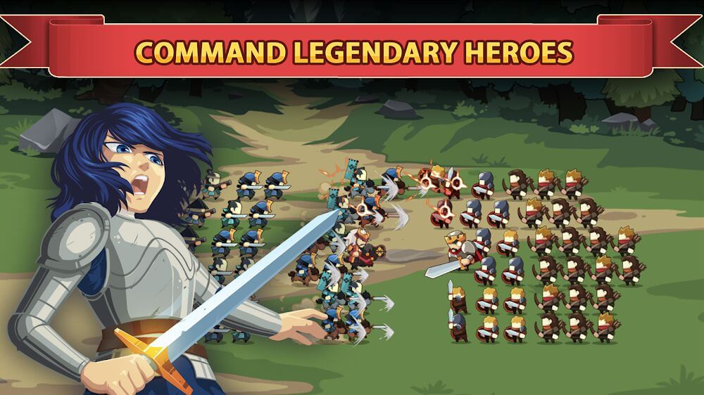 Knights and Glory v2.5 MOD APK (Unlimited Gold, Speed)