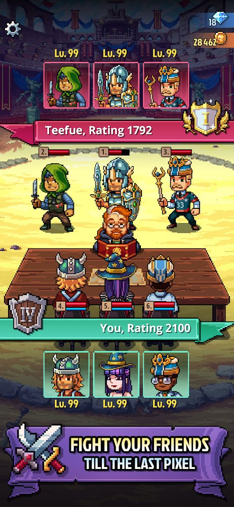 Knights of Pen and Paper 3 v0.10.14 MOD APK (Unlimited Mana) Download