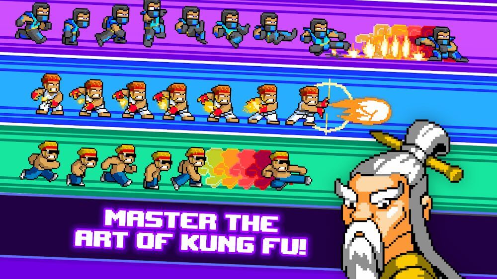 Kung Fu Z v1.9.26 MOD APK (Unlimited Money, No Skill CD)