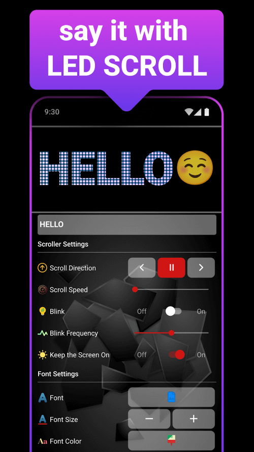 LED Scroller v1.4.2 MOD APK (Premium Unlocked)