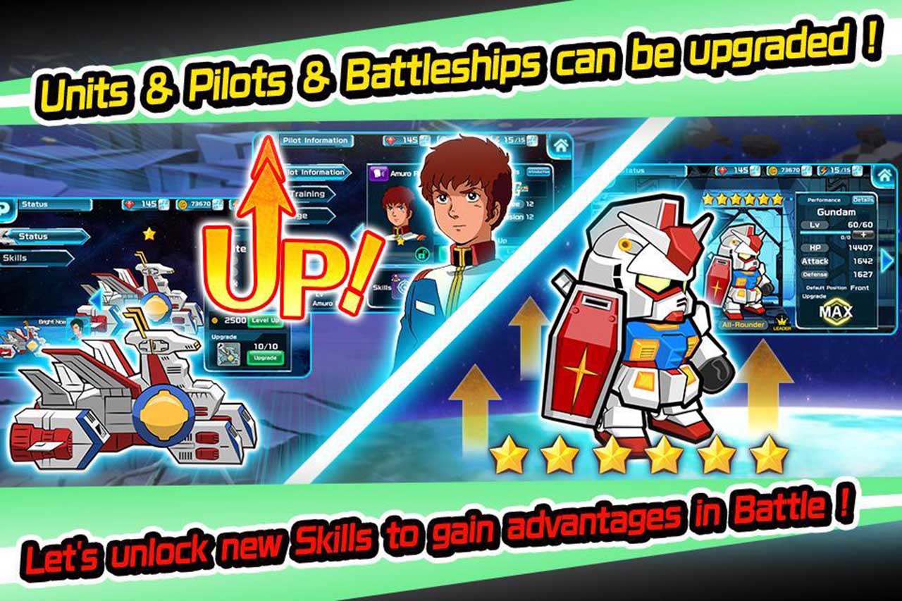 LINE: GUNDAM WARS MOD APK 7.8.0 (Unlimited Money)