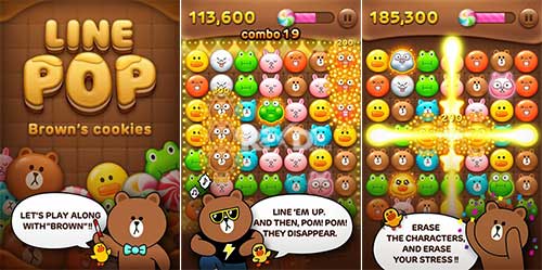 LINE POP 3.2.1 Apk Puzzle Game Android