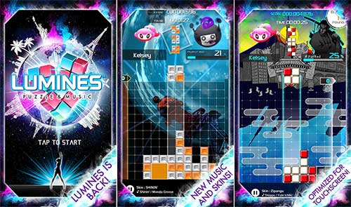 LUMINES PUZZLE & MUSIC 2.1.0 Full Apk for Android