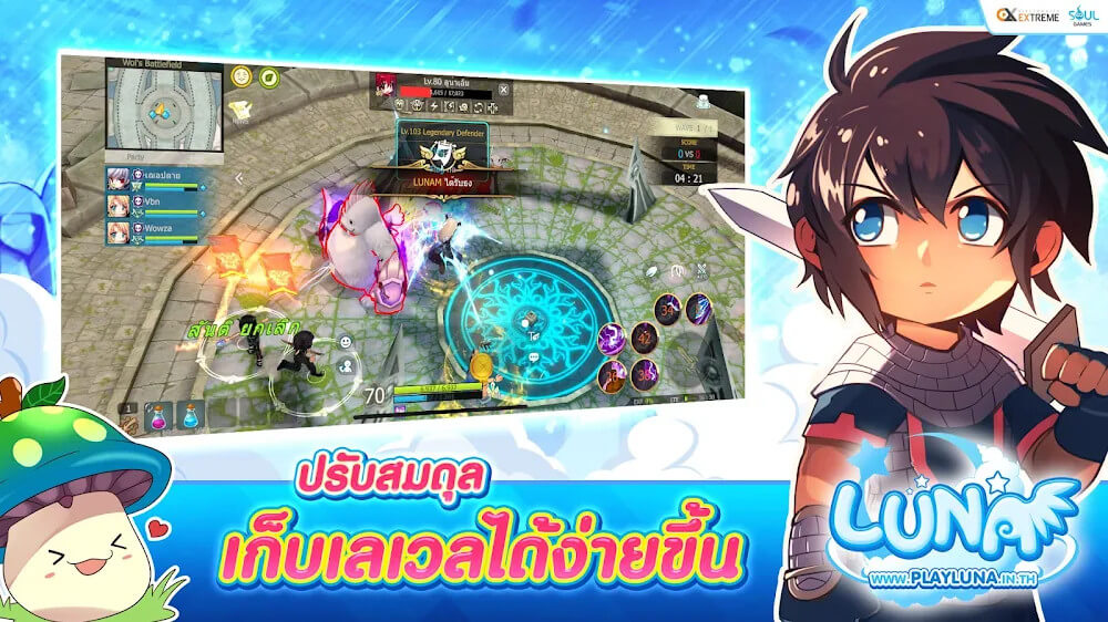 LUNA M: Sword Master v1.0.622 MOD APK (Menu/Attack/Move Speed)