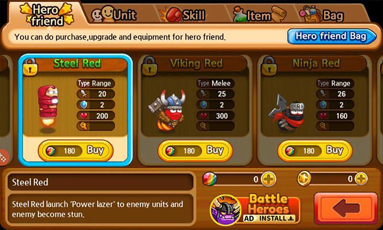Larva Heroes: Lavengers MOD APK 2.8.9 (Infinte Candy/Coin​)