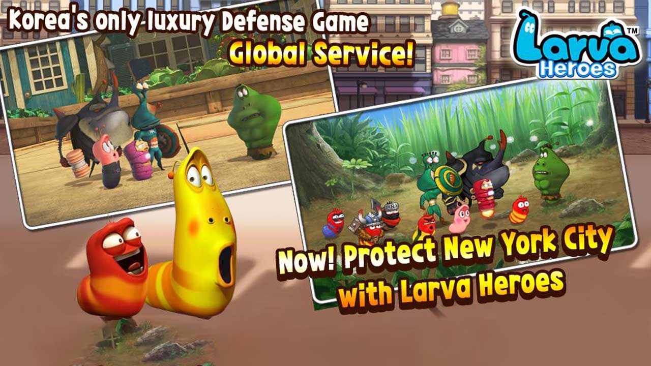 Larva Heroes: Lavengers MOD APK 2.9.2 (Infinte Candy/Coin​)
