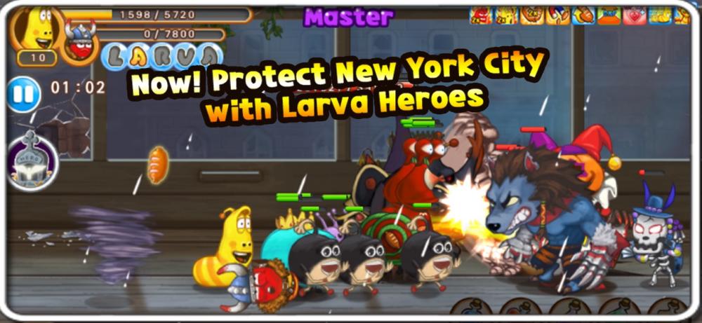 Larva Heroes: Lavengers v2.8.6 MOD APK (Unlimited Coins/Candies)